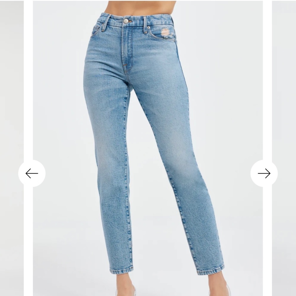 NWT Good American Good Classic Jeans